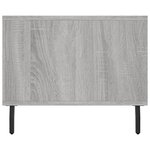 vidaXL Table basse sonoma gris 102x50x40 cm bois d'ingénierie