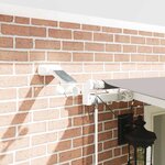 vidaXL Auvent Rétractable Gris clair 600 × 300 cm Tissu et Métal