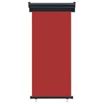 vidaXL Auvent latéral de balcon 85x250 cm Rouge