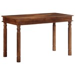 vidaXL Table à manger 120x60x77 cm bois massif d'acacia