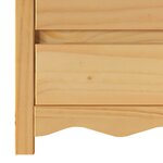 Table de chevet "DRAMMEN" 45x35x56 cm en bois de pin massif