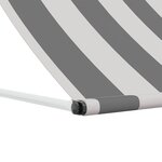 vidaXL Auvent Anthracite et blanc 150 x 150 cm