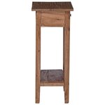 vidaXL Support de Plante Marron 34 x 25 x 52 cm Bois d'Acajou