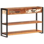 vidaXL Buffet 120x30x75 cm Bois de récupération solide