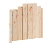 vidaXL Cadre de lit extra long sans matelas 140x210 cm bois massif