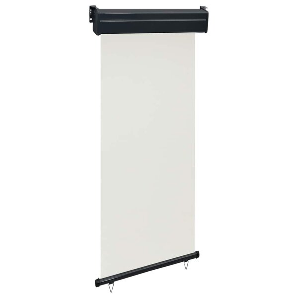 vidaXL Auvent latéral de balcon 85x250 cm Crème