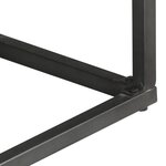 vidaXL Buffet Gris 100x30x70 cm Bois d'acacia massif