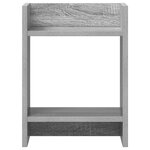 vidaXL Support de Plante Sonoma gris 30 x 30 x 40 cm Bois d'ingénierie
