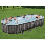 Bestway Ensemble de piscine ovale 7 32x3 66x1 22 m