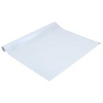 vidaXL Film de fenêtre statique dépoli blanc transparent 90x2000cm PVC