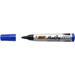 Marqueur Permanent MARKING 2000 pointe Ogive Large Bleu x 12 BIC