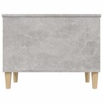 vidaXL Table basse Gris béton 60x44 5x45 cm Bois d'ingénierie