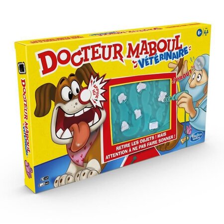 Docteur maboul vétérinaire - jeu de societe pour enfants - jeu éducatif -  version française - La Poste
