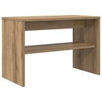 vidaXL Meuble TV Chêne artisanal 60 x 30 x 40 cm Bois d'ingénierie