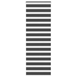 vidaXL Store zèbre noir 70x200 cm largeur du tissu 65 9 cm polyester