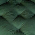 Poufs modulaires vidaXL 2 Pièces en tissu vert