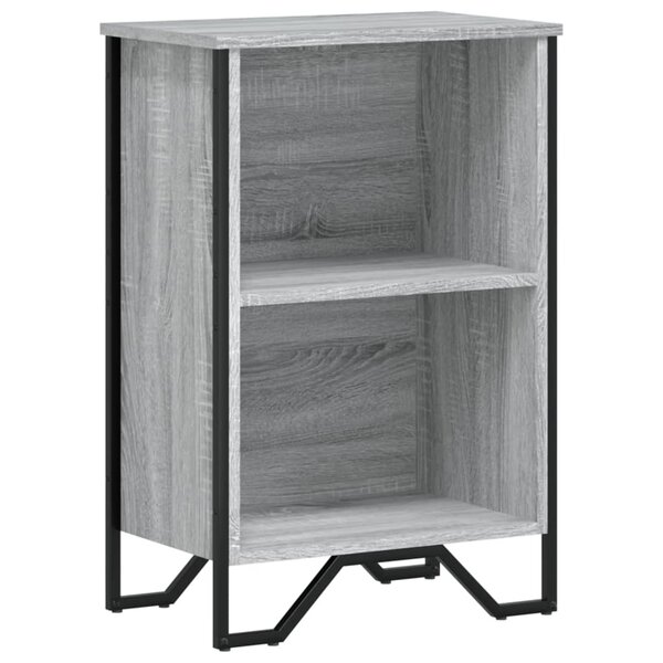 vidaXL Bibliothèque sonoma gris 50x31x74 5 cm bois d'ingénierie