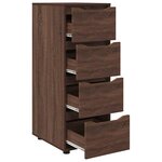 vidaXL Armoire de rangement Chêne brun 40 x 48 x 105 cm