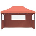 vidaXL Tente de fête Terre cuite 292 x 440 x 315 cm Tissu Oxford