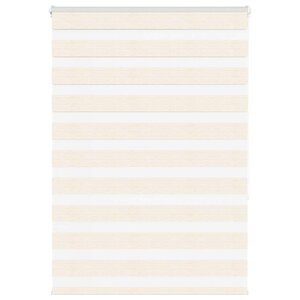 vidaXL Store zèbre beige marbré largeur du tissu 90 9 cm polyester