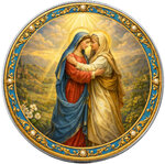 Monnaie VISITATION Mysteries of the Rosary 1 Oz Argent 1$ USA 2026