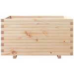 vidaXL Jardinière 90x60x49 5 cm bois de pin massif