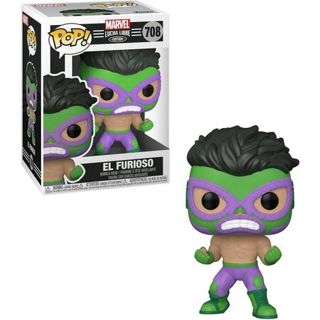 Figurine Funko Pop! Marvel - Luchadores - Hulk