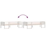 vidaXL Cadre de lit pour enfants sans matelas 90x200 cm pin massif