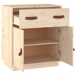 vidaXL Buffet 65 5x40x75 cm Bois massif de pin