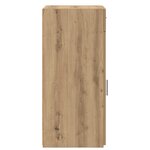 vidaXL Buffet Chêne artisanal 42 5 x 40 x 93 cm Bois d'ingénierie