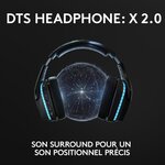 LOGITECH Casque Gaming sans fil G935 LIGHTSYNC avec son surround 7.1