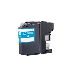 Brother LC-22U Jet d'Encre Cyan Compatible