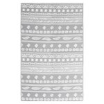 vidaXL Tapis d'extérieur Gris 140x200 cm PP