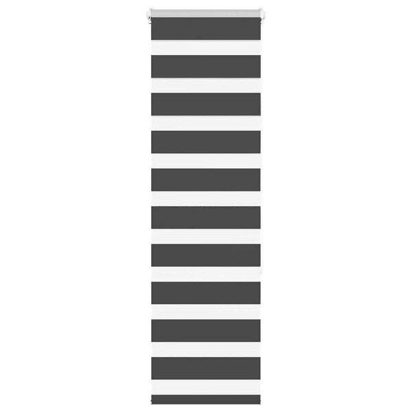 vidaXL Store zèbre noir 50x150 cm largeur du tissu 45 9 cm polyester