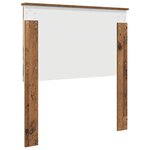 vidaXL Tête de lit Bois Ancien 90 cm Bois d'ingénierie
