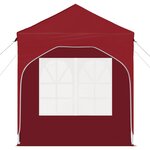 vidaXL Tente de fête pop-up 192 x 192 x 245 cm Bordeaux