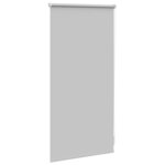 Store enrouleur occultant gris 40 x 100 cm