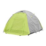 SURPASS - Tente de camping - 3 personnes - Vert & Gris