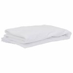 vidaXL Protège-matelas blanc 200x220 cm imperméable