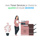 Toner original pour fs5200  cyan kyocera