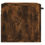 vidaXL Armoire murale Chêne fumé 60x36 5x35 cm Bois d'ingénierie