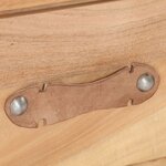 vidaXL Table de chevet 40x30x50 cm Bois de récupération massif
