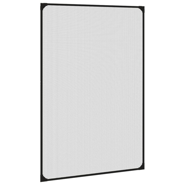 vidaXL Moustiquaire magnétique pour fenêtres anthracite 80x120 cm
