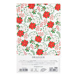 Carte De Vœux Surprise Poinsetia - Draeger paris