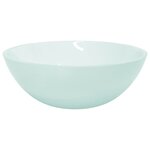 vidaXL Lavabo Verre 50x37x14 cm Dépoli