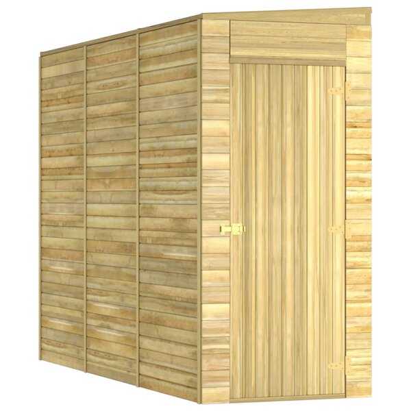 vidaXL Abri de stockage de jardin 100x310x218 cm Bois de pin imprégné