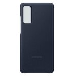 Smart clear view cover bleu s20 fe