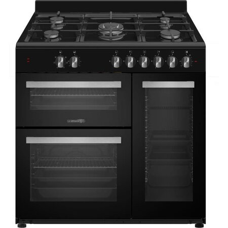 LA GERMANIA SM903N Cuisinière 3 Fours Noire