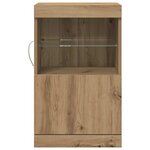 vidaXL Buffet chêne artisanal 41 x 37 x 67 cm Bois d'ingénierie