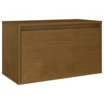 vidaXL Meubles TV 5 Pièces Marron miel Bois massif de pin